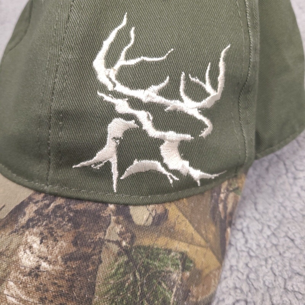 Bushmaster Hat Cap Deer Hunting Outdoor Strap‎ Back Green Camo Blend - Picture 2 of 11